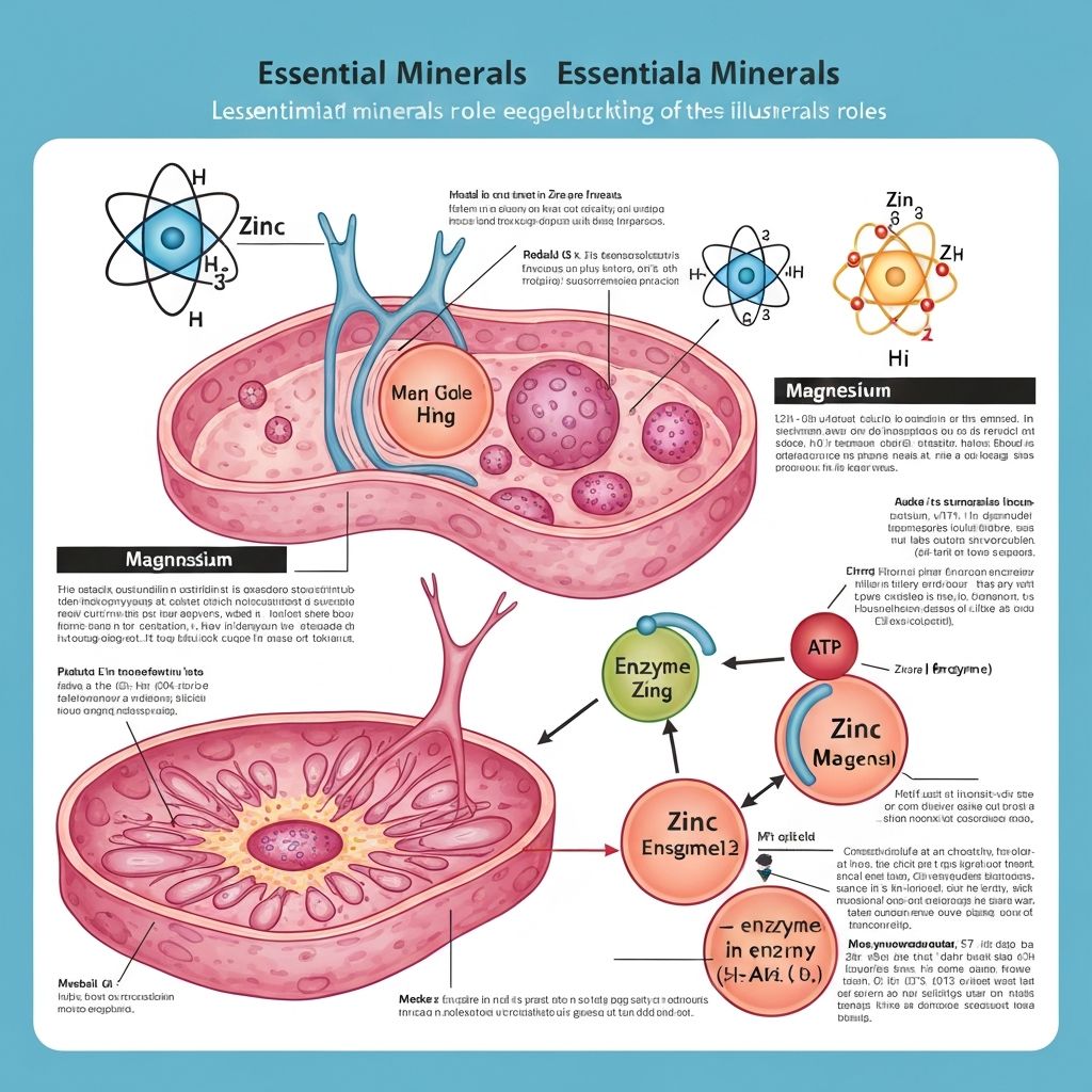 Essential minerals periodic table elements