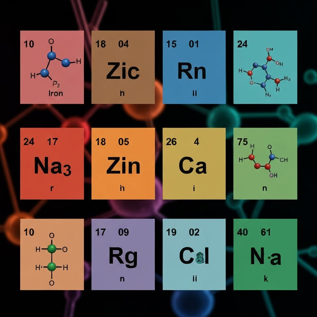 Essential Minerals in Men's Diet