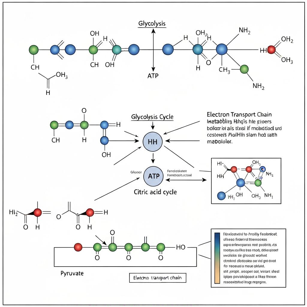 Glucose and carbohydrate metabolism pathways